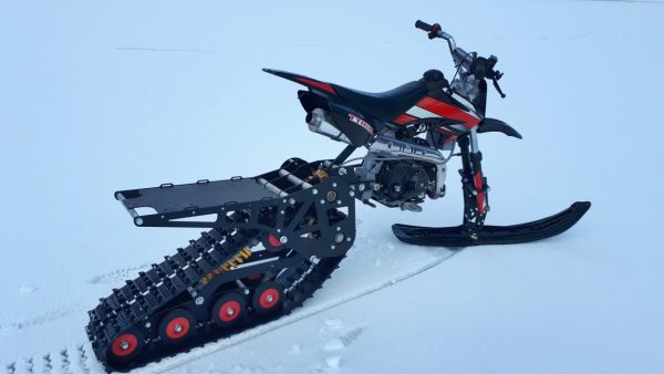 Snowbike_snowbike KIT_motosnowbike_timbersled_mototrax_yetisnowmx_polaris snowbike_Track for motorcycle_Sniejik_monotrack_27