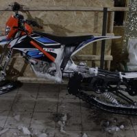 KTM Freeride electric snowbike_electric snowmobile_snowbike kit for KTM Freeride_1